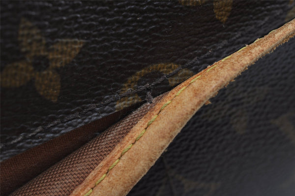 Authentic Louis Vuitton Monogram Popincourt Long Shoulder Bag M40008 Junk 4369I