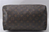 Authentic Louis Vuitton Monogram Speedy 30 Hand Bag Purse M41526 LV 4370D