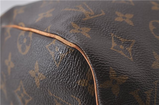 Authentic Louis Vuitton Monogram Speedy 30 Hand Bag Purse M41526 LV 4370D