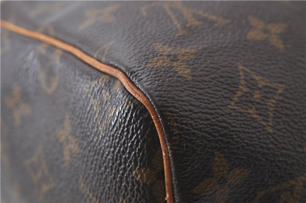 Authentic Louis Vuitton Monogram Speedy 30 Hand Bag Purse M41526 LV 4370D