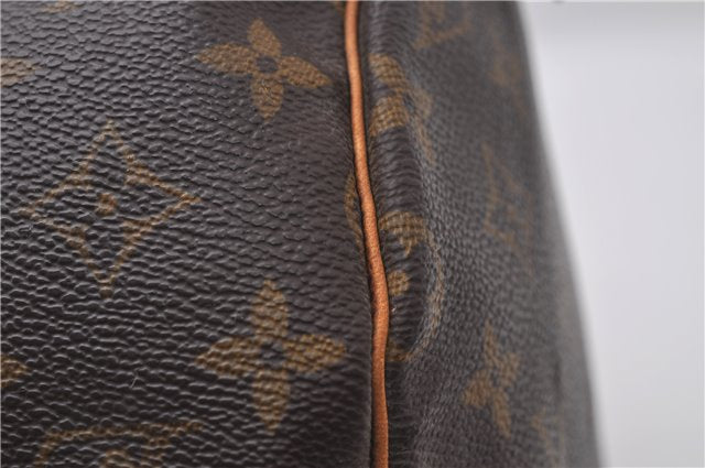 Authentic Louis Vuitton Monogram Speedy 30 Hand Bag Purse M41526 LV 4370D