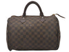 Authentic Louis Vuitton Damier Speedy 30 Hand Boston Bag Purse N41364 LV 4370I