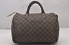 Authentic Louis Vuitton Damier Speedy 30 Hand Boston Bag Purse N41364 LV 4370I