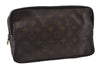 Auth Louis Vuitton Monogram Trousse Toilette 28 Clutch Bag M47522 Junk 4373I