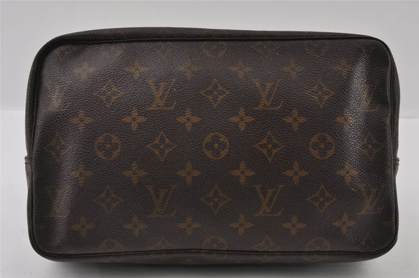 Auth Louis Vuitton Monogram Trousse Toilette 28 Clutch Bag M47522 Junk 4373I