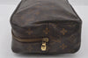 Auth Louis Vuitton Monogram Trousse Toilette 28 Clutch Bag M47522 Junk 4373I