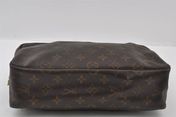 Auth Louis Vuitton Monogram Trousse Toilette 28 Clutch Bag M47522 Junk 4373I