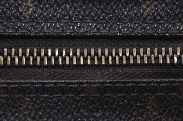 Auth Louis Vuitton Monogram Trousse Toilette 28 Clutch Bag M47522 Junk 4373I