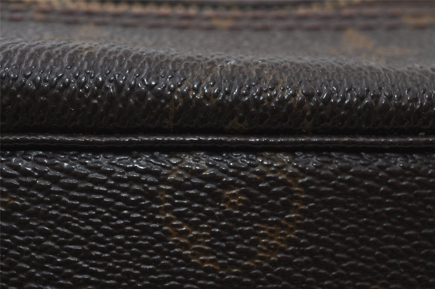 Auth Louis Vuitton Monogram Trousse Toilette 28 Clutch Bag M47522 Junk 4373I