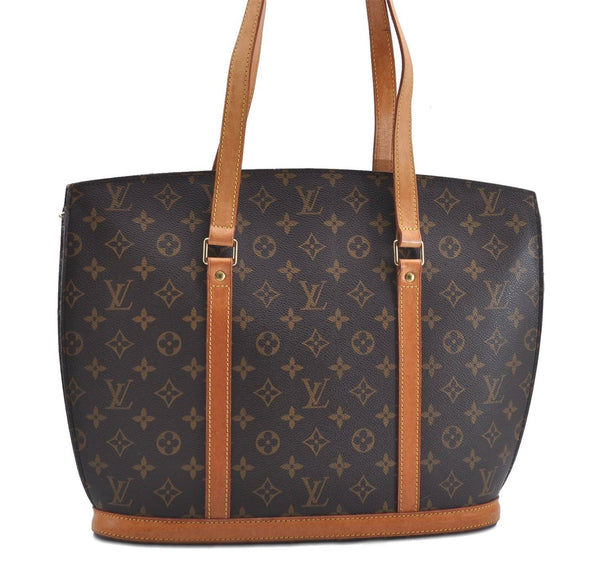 Authentic Louis Vuitton Monogram Babylone Shoulder Tote Bag M51102 LV 4374D