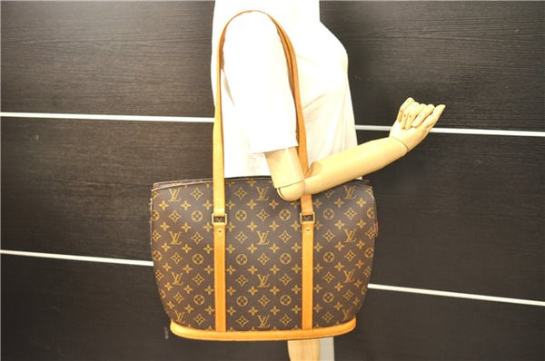 Authentic Louis Vuitton Monogram Babylone Shoulder Tote Bag M51102 LV 4374D