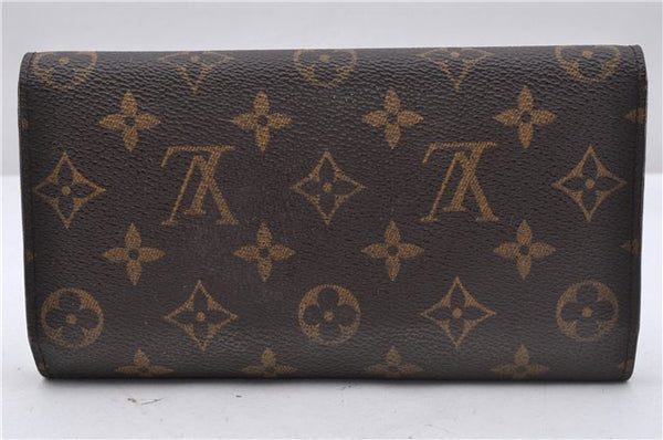 Auth Louis Vuitton Monogram Porte Tresor International Wallet M61215 LV 4375D