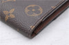 Auth Louis Vuitton Monogram Porte Tresor International Wallet M61215 LV 4375D