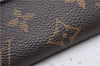 Auth Louis Vuitton Monogram Porte Tresor International Wallet M61215 LV 4375D