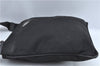 Authentic PRADA Nylon Tessuto Leather Shoulder Cross Body Bag Purse Black 4376C