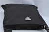 Authentic PRADA Nylon Tessuto Leather Shoulder Cross Body Bag Purse Black 4376C