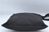 Authentic PRADA Nylon Tessuto Leather Shoulder Cross Body Bag Purse Black 4376C