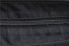Authentic PRADA Nylon Tessuto Leather Shoulder Cross Body Bag Purse Black 4376C