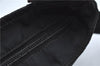 Authentic PRADA Nylon Tessuto Leather Shoulder Cross Body Bag Purse Black 4376C