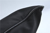 Authentic PRADA Nylon Tessuto Leather Shoulder Cross Body Bag Purse Black 4376C