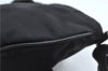 Authentic PRADA Nylon Tessuto Leather Shoulder Cross Body Bag Purse Black 4376C