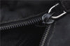 Authentic PRADA Nylon Tessuto Leather Shoulder Cross Body Bag Purse Black 4376C