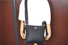 Authentic PRADA Nylon Tessuto Leather Shoulder Cross Body Bag Purse Black 4376C