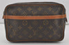 Authentic Louis Vuitton Monogram Compiegne 23 Clutch Hand Bag M51847 LV 4376I