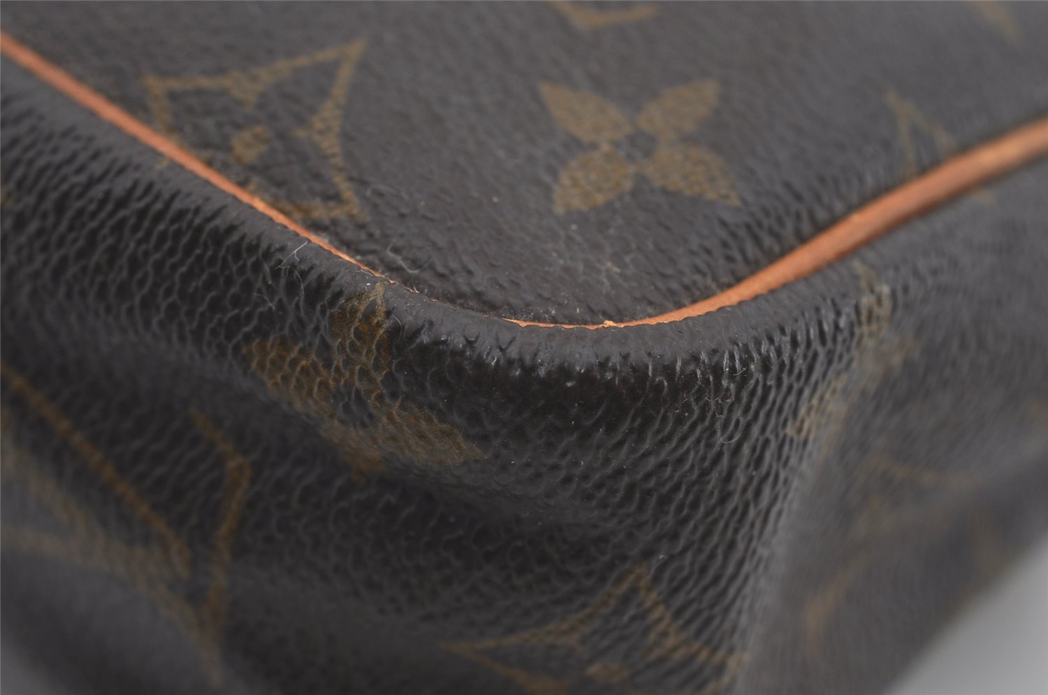 Authentic Louis Vuitton Monogram Compiegne 23 Clutch Hand Bag M51847 LV 4376I