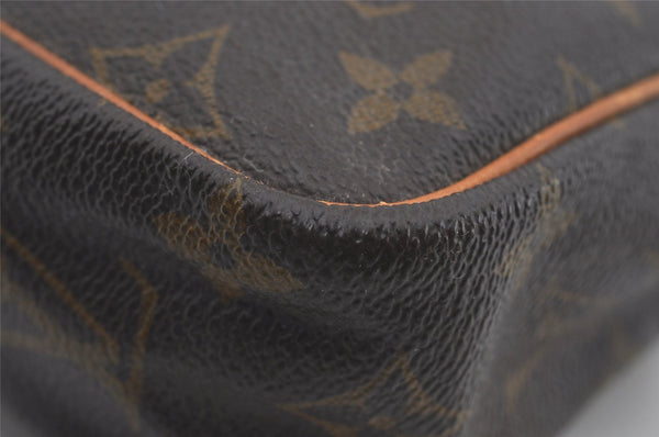 Authentic Louis Vuitton Monogram Compiegne 23 Clutch Hand Bag M51847 LV 4376I