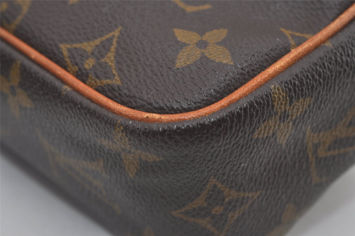 Authentic Louis Vuitton Monogram Compiegne 23 Clutch Hand Bag M51847 LV 4376I