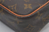 Authentic Louis Vuitton Monogram Compiegne 23 Clutch Hand Bag M51847 LV 4376I