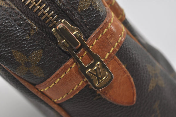 Authentic Louis Vuitton Monogram Compiegne 23 Clutch Hand Bag M51847 LV 4376I