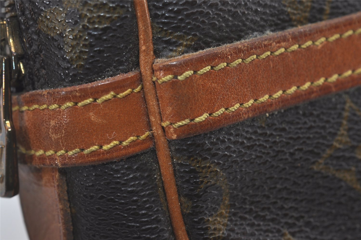 Authentic Louis Vuitton Monogram Compiegne 23 Clutch Hand Bag M51847 LV 4376I