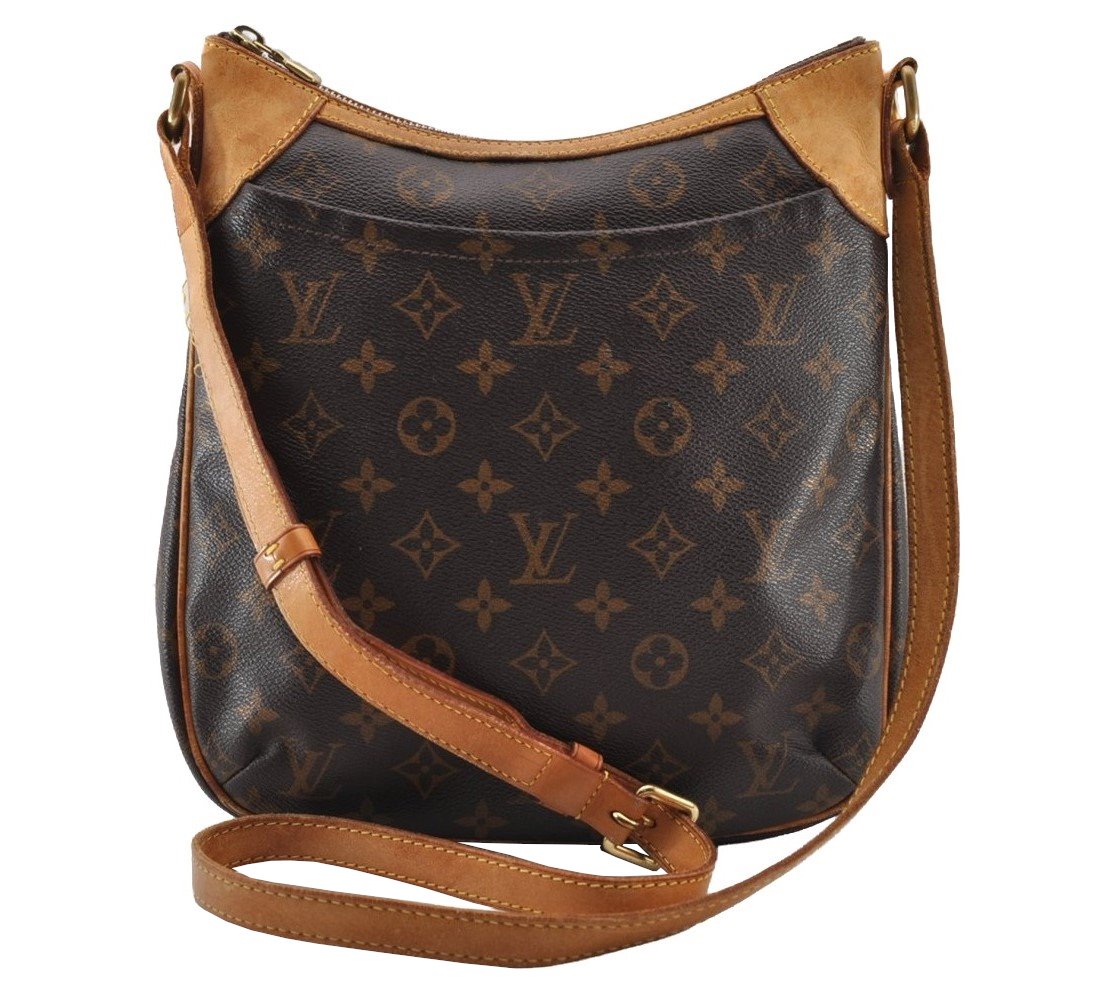 Authentic Louis Vuitton Monogram Odeon PM Shoulder Cross Bag M56390 LV 4378I