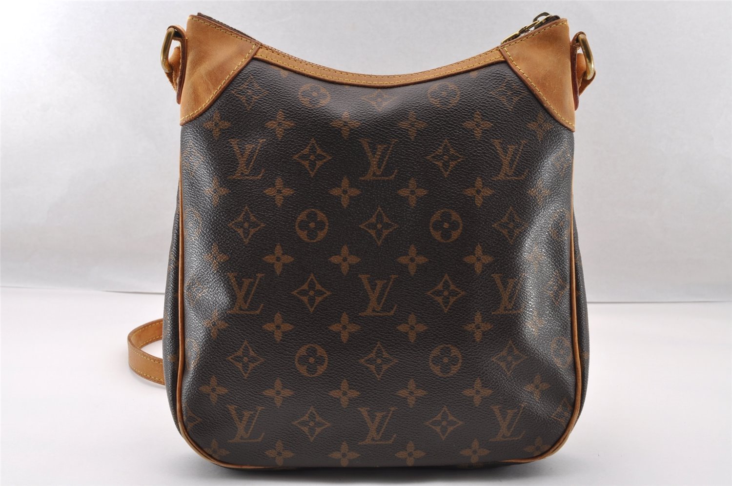 Authentic Louis Vuitton Monogram Odeon PM Shoulder Cross Bag M56390 LV 4378I