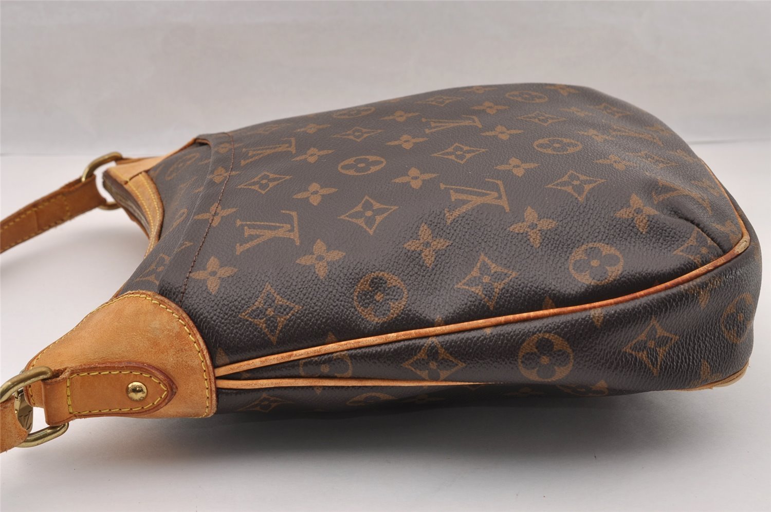 Authentic Louis Vuitton Monogram Odeon PM Shoulder Cross Bag M56390 LV 4378I