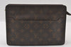 Authentic Louis Vuitton Monogram Pochette Homme Clutch Hand Bag M51795 LV 4379I