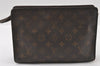 Authentic Louis Vuitton Monogram Pochette Homme Clutch Hand Bag M51795 LV 4379I