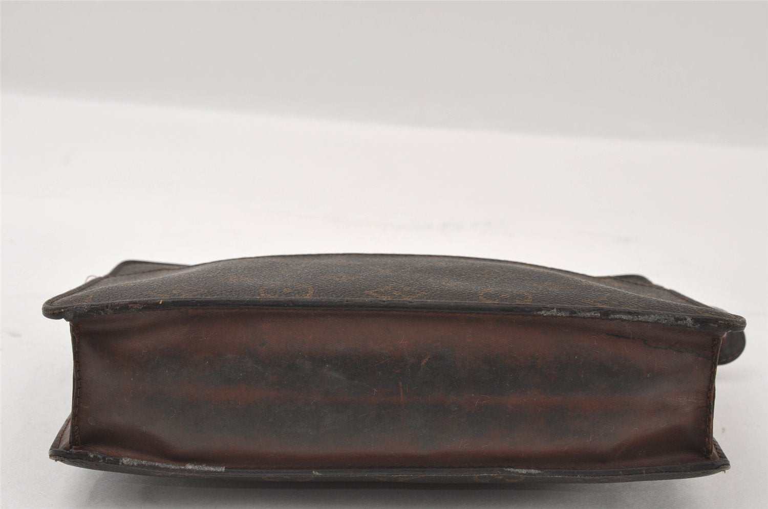 Authentic Louis Vuitton Monogram Pochette Homme Clutch Hand Bag M51795 LV 4379I