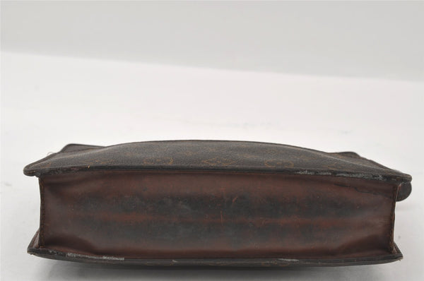 Authentic Louis Vuitton Monogram Pochette Homme Clutch Hand Bag M51795 LV 4379I