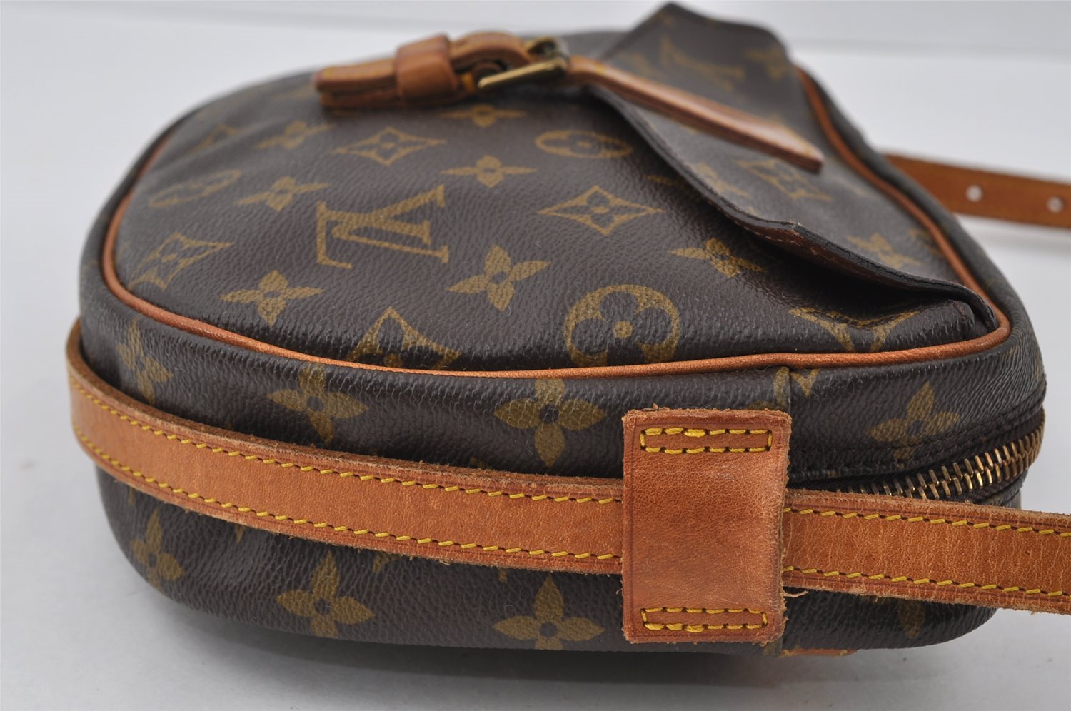 Authentic Louis Vuitton Monogram Jeune Fille MM M51226 Shoulder Cross Bag 4381I