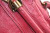 Authentic Chloe Paraty Vintage 2Way Shoulder Hand Bag Purse Leather Pink 4382F