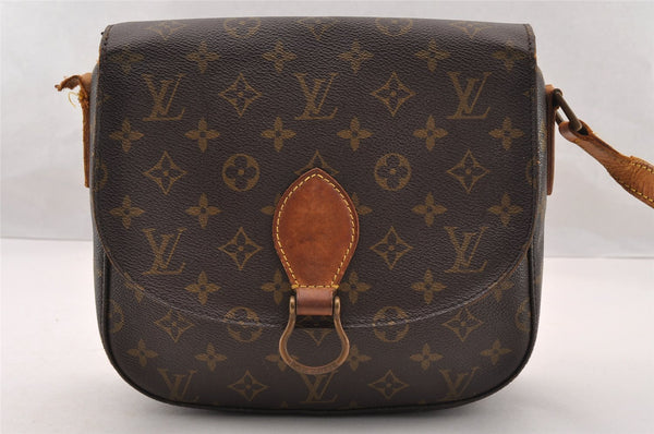 Authentic Louis Vuitton Monogram Saint Cloud GM M51242 Shoulder Bag Junk 4382I