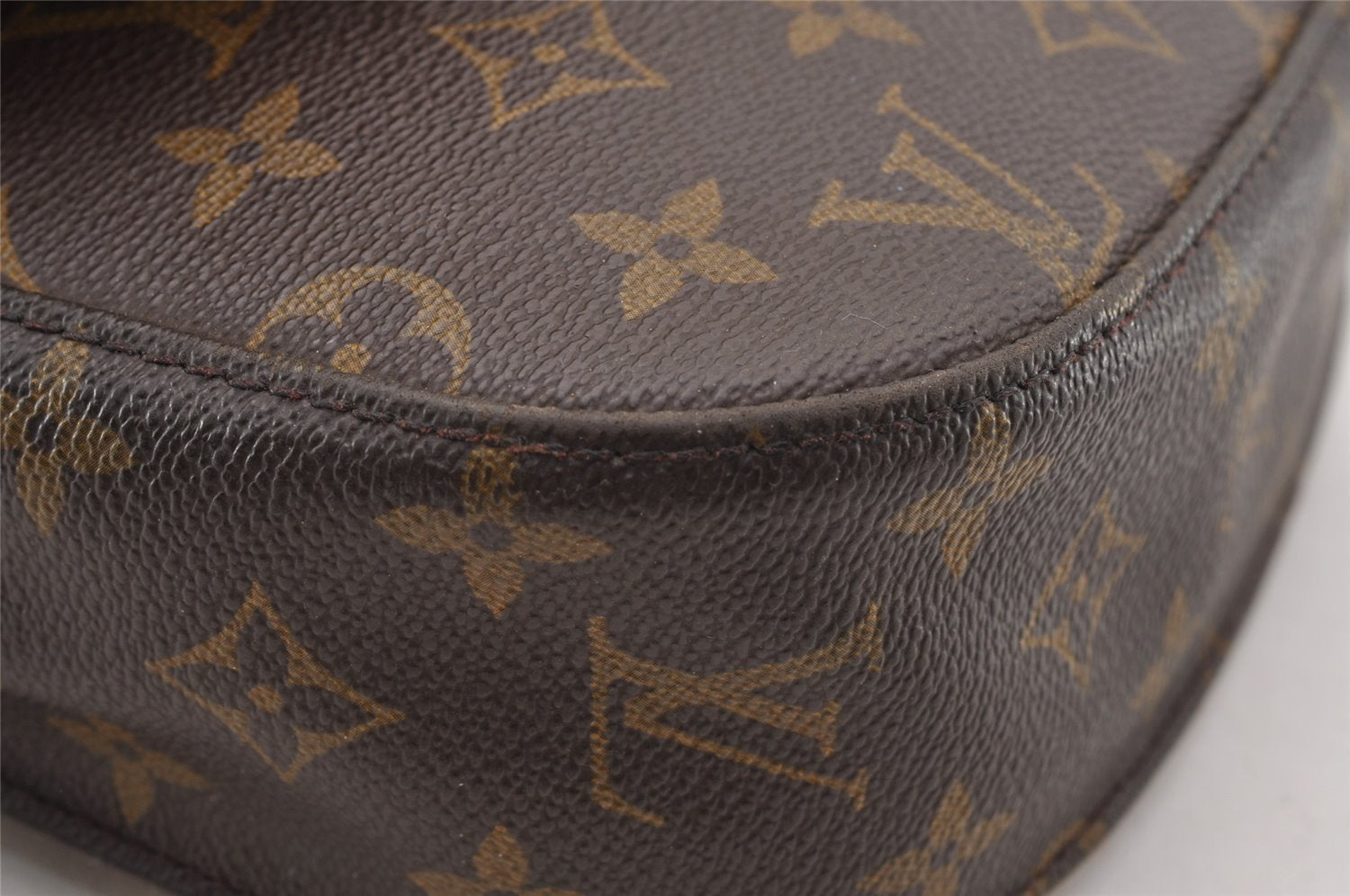 Authentic Louis Vuitton Monogram Saint Cloud GM M51242 Shoulder Bag Junk 4382I