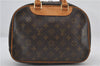 Authentic Louis Vuitton Monogram Trouville Hand Bag Purse M42228 LV 4383E