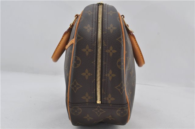 Authentic Louis Vuitton Monogram Trouville Hand Bag Purse M42228 LV 4383E