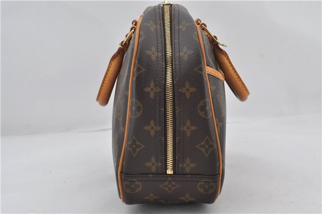 Authentic Louis Vuitton Monogram Trouville Hand Bag Purse M42228 LV 4383E