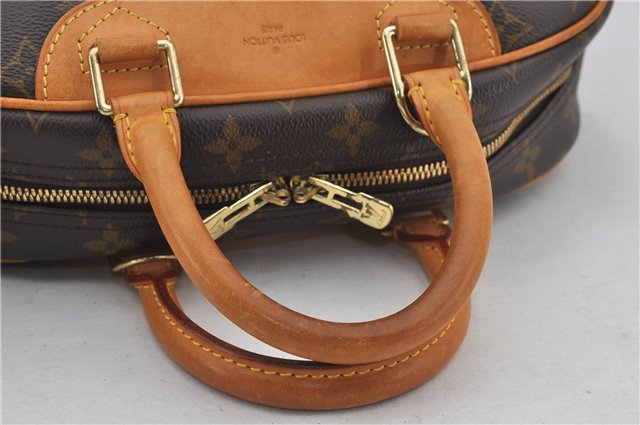 Authentic Louis Vuitton Monogram Trouville Hand Bag Purse M42228 LV 4383E