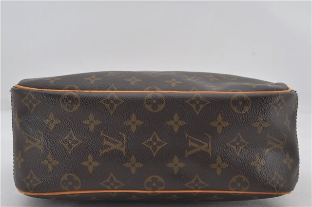 Authentic Louis Vuitton Monogram Trouville Hand Bag Purse M42228 LV 4383E